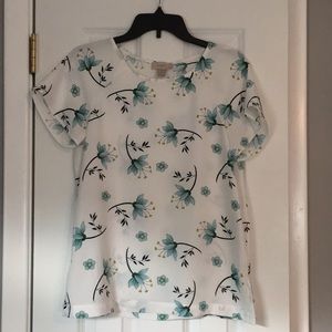 Small Floral LOFT top